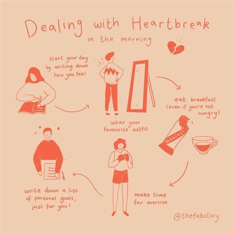 dealing with a broken heart for women